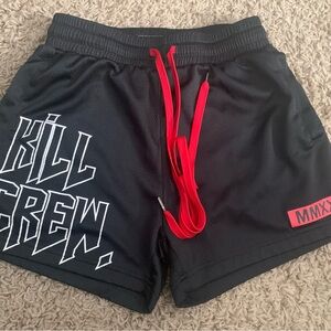Kill Crew Black Athletic Shorts